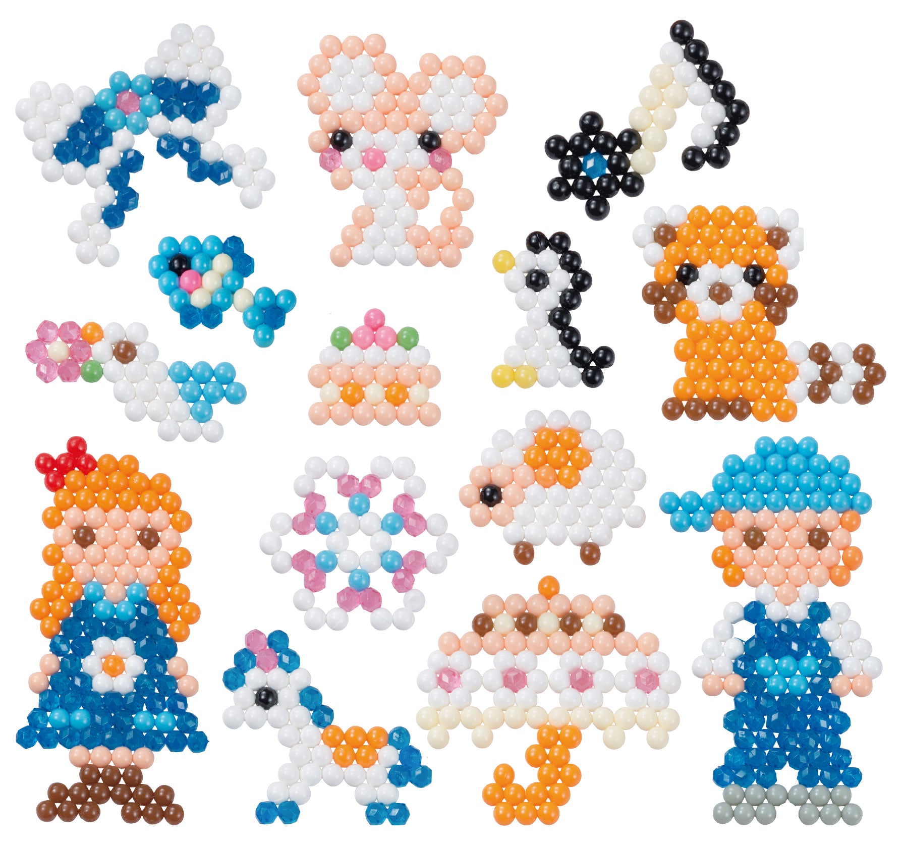 Aqua Beads Star Beads and Umei 8 Color Set