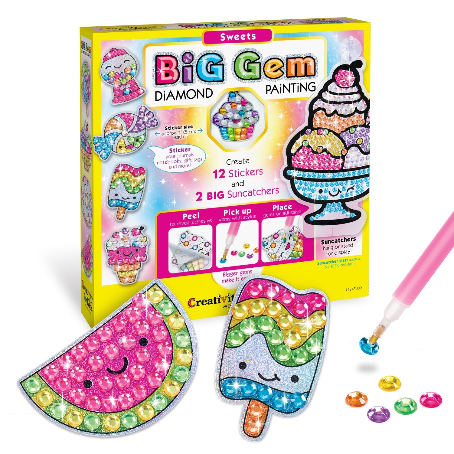 Creativity For Kids Big Gem Diamond Painting Kit - Magical : Target