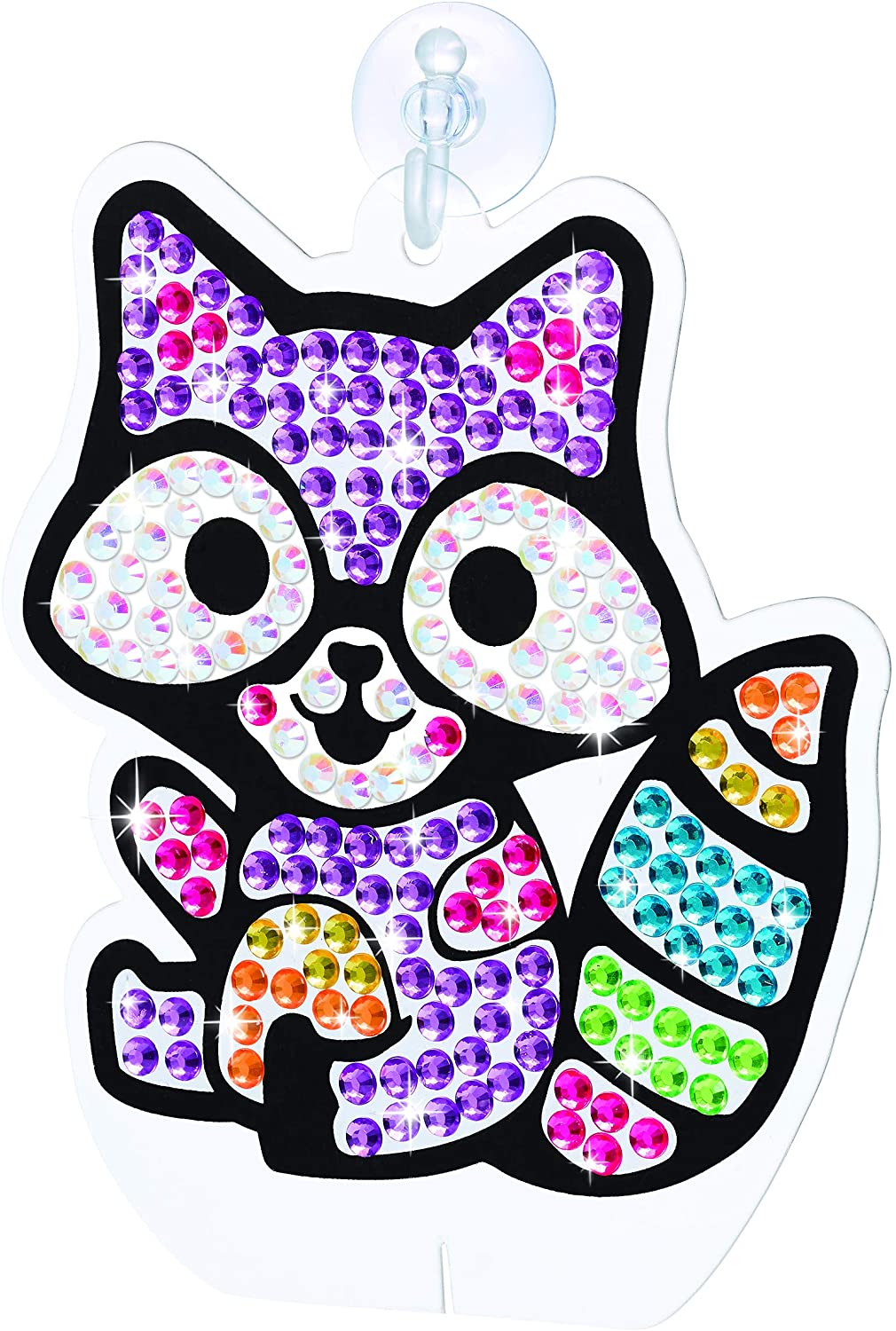 JOYIN Kids Diamond Art, Big Gem Diamond Painting Kit with 18 Magical Stickers 3 Suncatchers 2 Keychains, Diamond Art for Kids, DIY Paint Arts Supplies