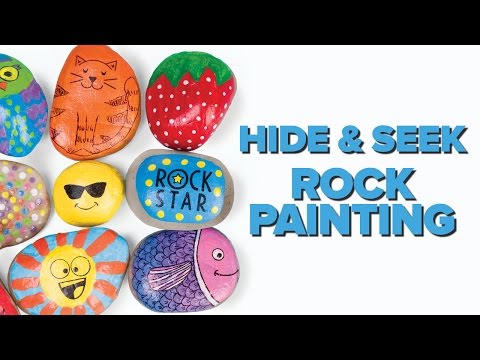 Rock Painting Kit for Kids, Rock Painting Arts and Craft Kit for Kids